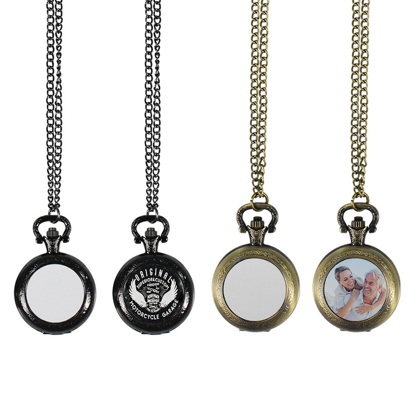 Jewellery Watches - 커스텀 빈티지 금속 포켓워치 펜던트 목걸이