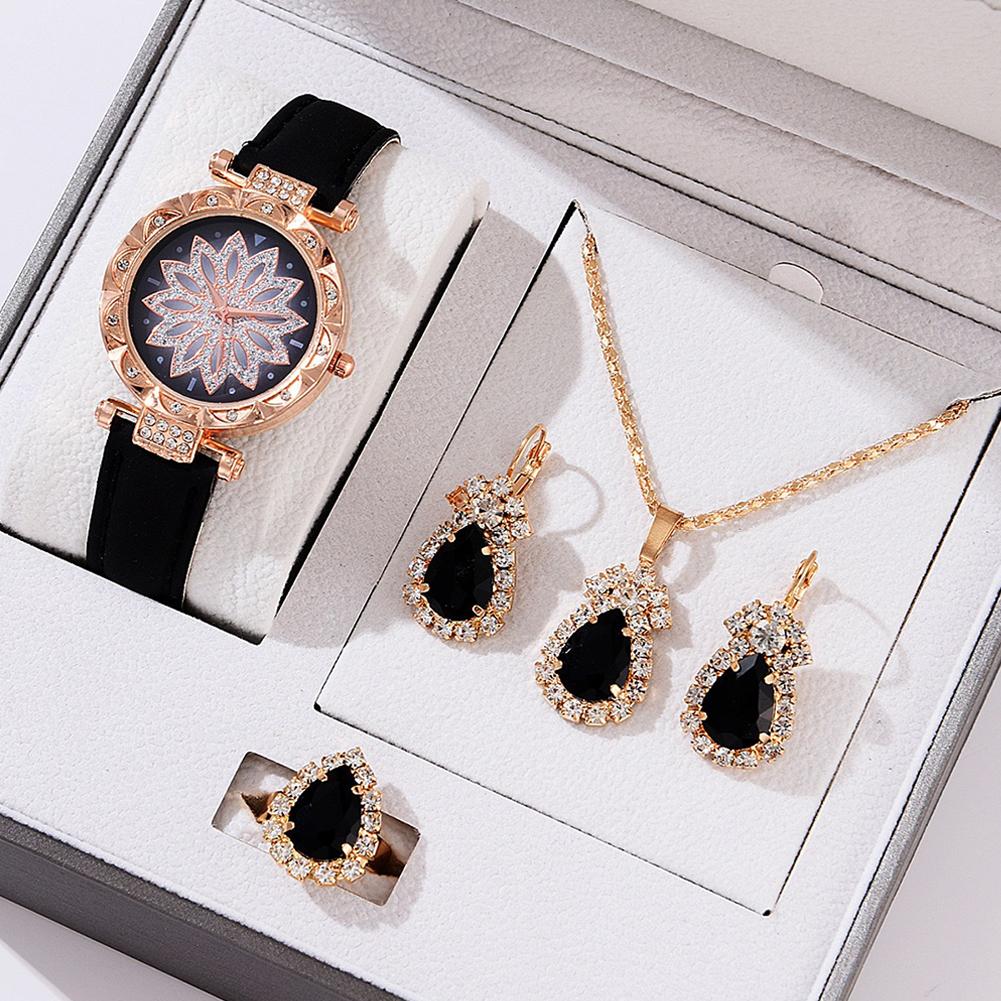 Jewelry Watches Luxury - 여성용 쿼츠 시계 고급 여성 반지