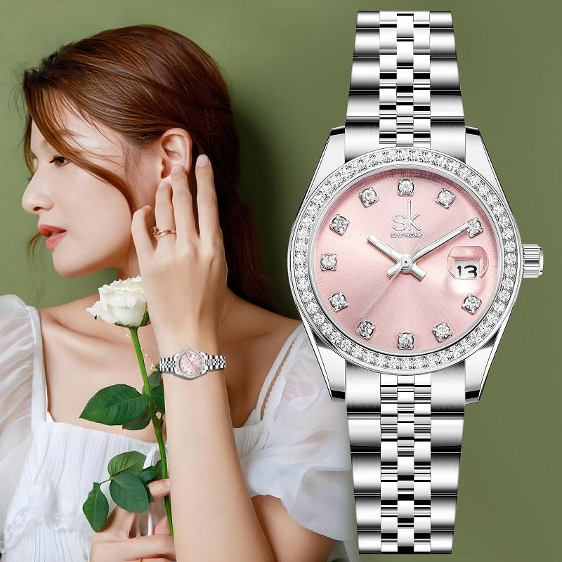 Jewelry Diamond Watches - UTHAI CQ484 세련된 여성용 시계, 가벼운
