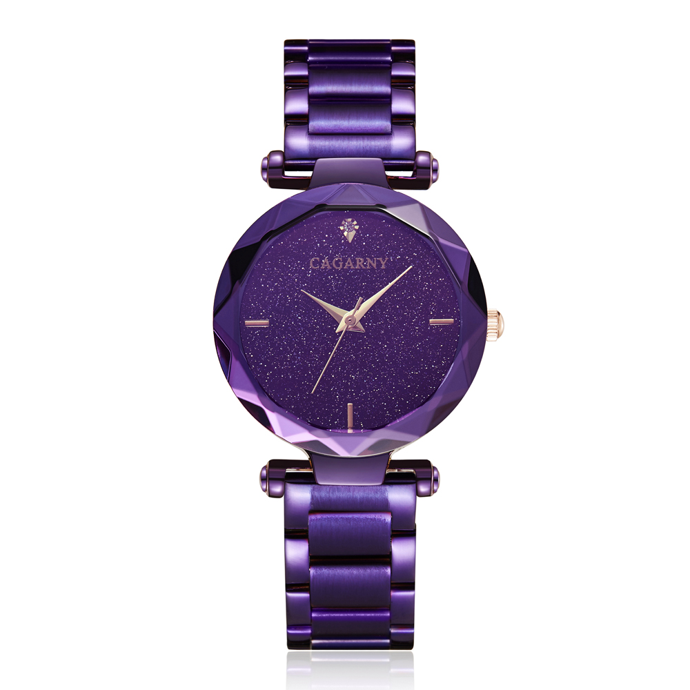 Jewelry Diamond Watches - 별이 빛나는 하늘 다이아몬드 시계 여성
