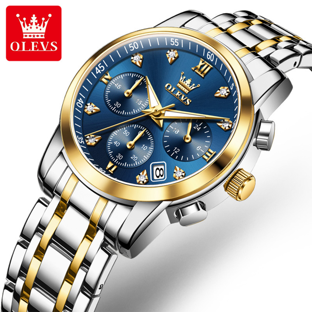 OLEVS 여성용 시계 명품 브랜드 쿼츠 시계 방수 야 - Jewelry Diamond Watches 리뷰 및 가격