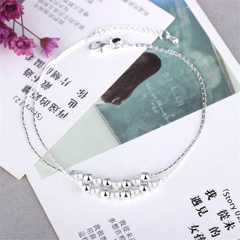 KOFSAC-여성을 위한 새로운 925 스털링 실버 발 - Anklet Foot Chain 리뷰 및 가격