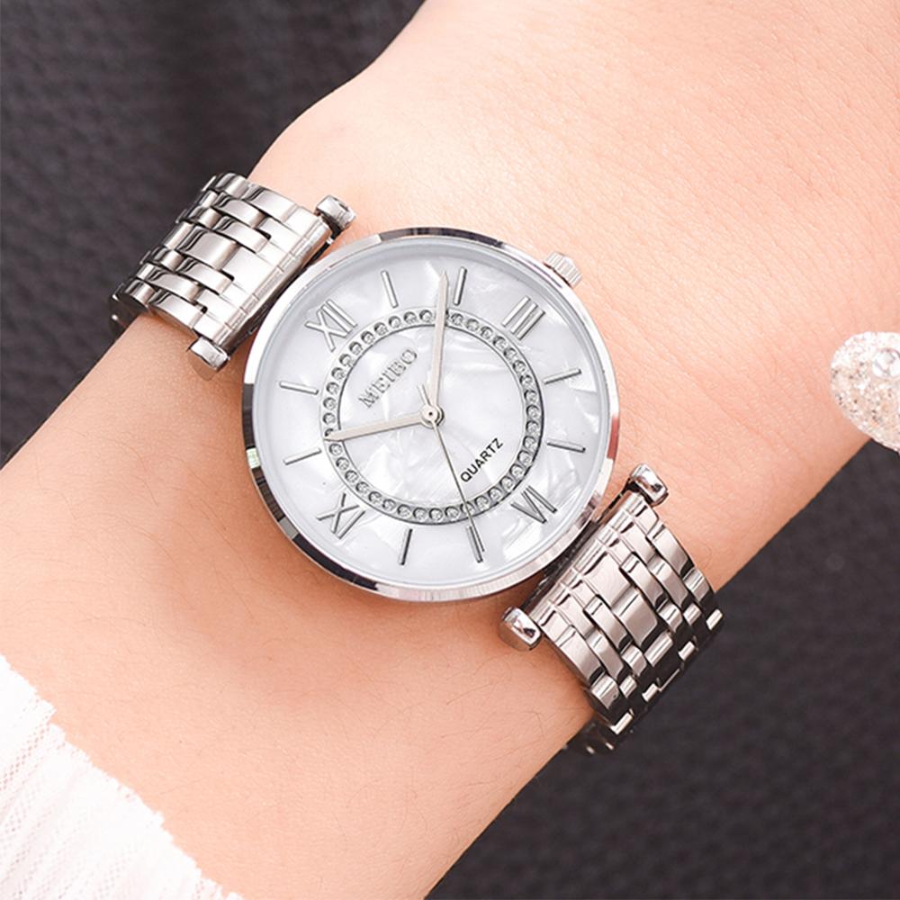럭셔리 크리스탈 여성 팔찌 시계 톱 브랜드 패션 다이아 - Jewelry Diamond Watches 리뷰 및 가격