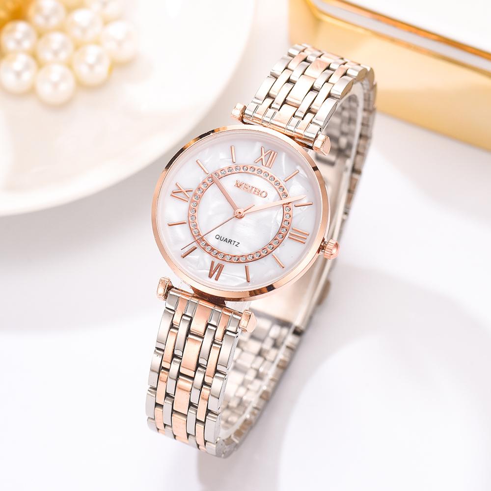 럭셔리 크리스탈 여성 팔찌 시계 톱 브랜드 패션 다이아 - Jewelry Diamond Watches 리뷰 및 가격