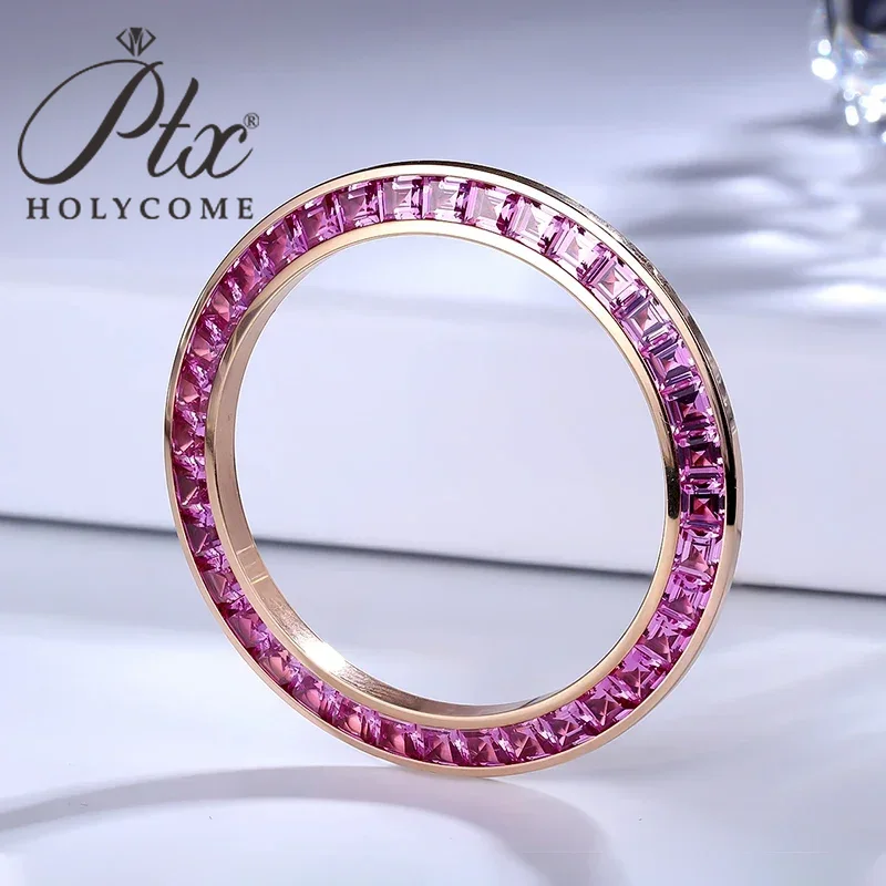 워터 고스트 핑크 보석 루비 사파이어 시계 베젤, 골드 - Jewelry Diamond Watches 리뷰 및 가격