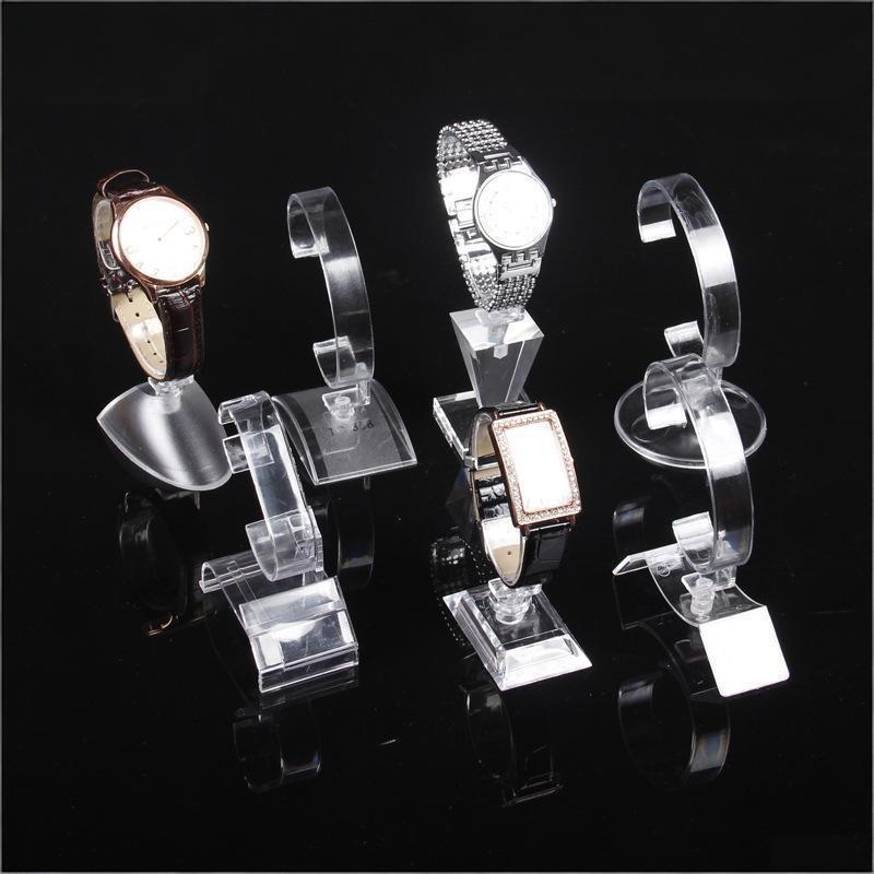 5개 시계 디스플레이 스탠드, C형 투명 홀더 카운터  - Jewelry And Watches Inc 리뷰 및 가격