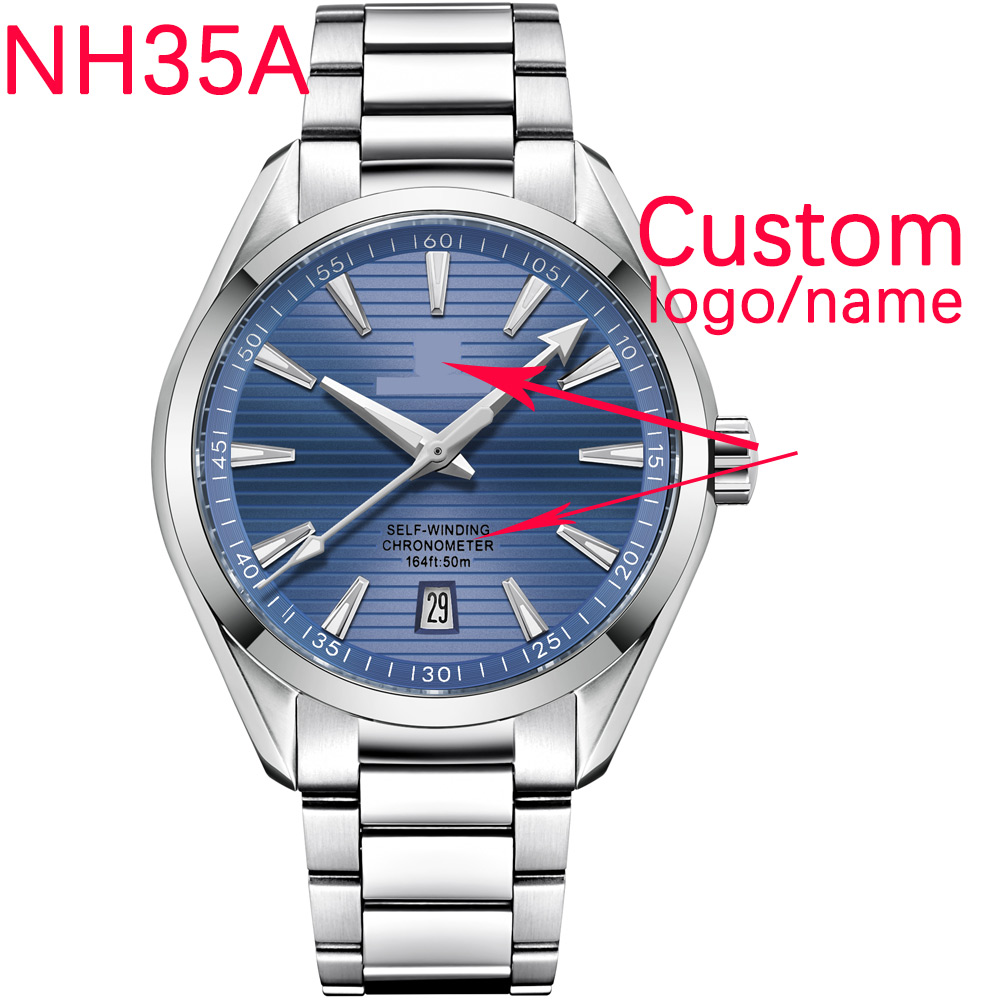 럭셔리 NH35 무브먼트 커스텀 로고 41mm 남성 스 - Jewellery Watches 리뷰 및 가격